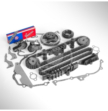 Комплект ремонтный привода ГРМ "ИДЕАЛЬНАЯ ФАЗА" Евро 3 + фазометр, цепи CZ (Чехия), подшипник Japan арт.406.3906625-17