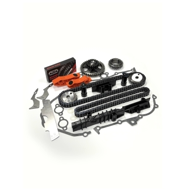 Комплект ремонтный привода ГРМ "ИДЕАЛЬНАЯ ФАЗА" с башмаком + фазометр (втулочно-роликовая цепь ZPP) арт.406.3906625-15 ZPP