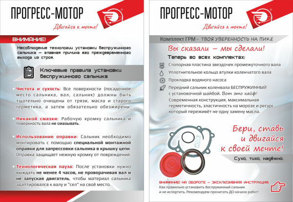 Комплект ремонтный "ИДЕАЛЬНАЯ ФАЗА" привода ГРМ с башмаком + фазометр (втулочно-роликовая цепь ZPP) арт.406.3906625-15 ZPP